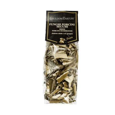 Getrocknete Steinpilzen