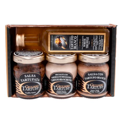 Confezione Regalo di 4 prodotti mignon al Tartufo