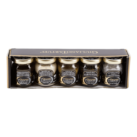 Cofanetto Regalo di 5 prodotti mignon al Tartufo